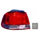 Volkswagen Golf 2009-2013 Outer (Wing) Red/Clear (Replaces Valeo) Rear Light Unit Passenger Side